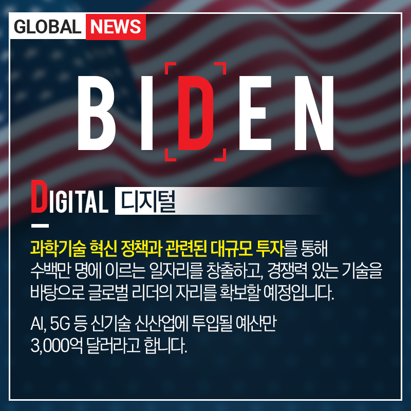 B.I.D.E.N에 주목하라! 바이든 시대의 정책과 수혜주는? B.I.D.E.N에 주목하라! 바이든 시대의 정책과 수혜주는?  biden-05 biden 05