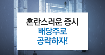 혼란스러운 증시 배당주로 공략하자!