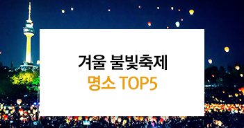 겨울 불빛축제 명소 TOP5